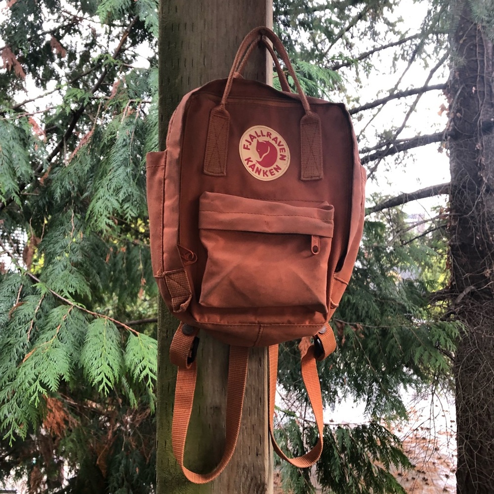 Fjallraven Kanken Orange Mini-Backpack